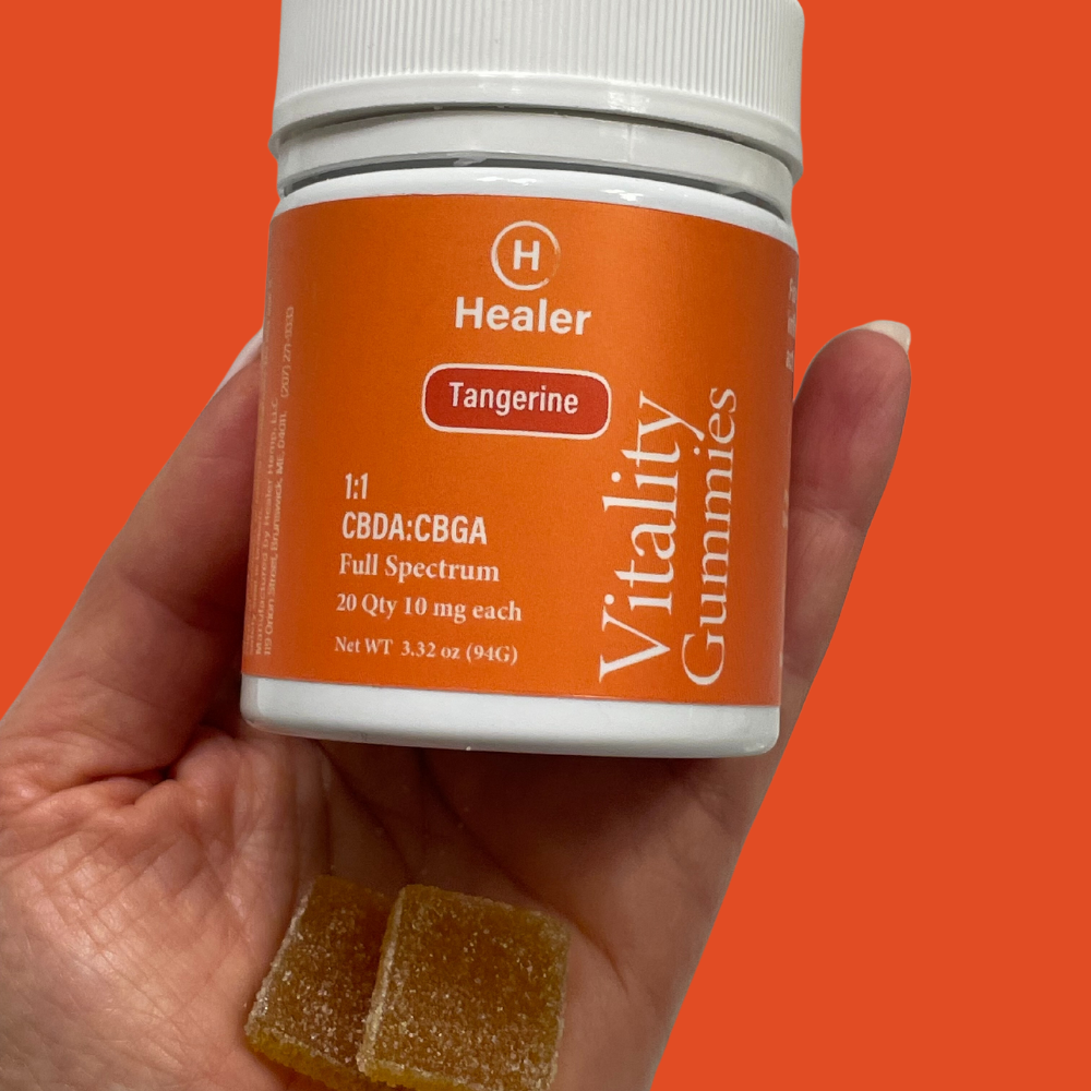 Vitality Gummies 1:1 CBDA:CBGA  TEXT BLOOM TO 512 299 2922 to place your order